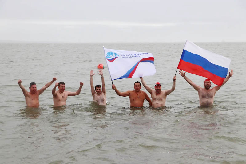 Погружение в студёную воду