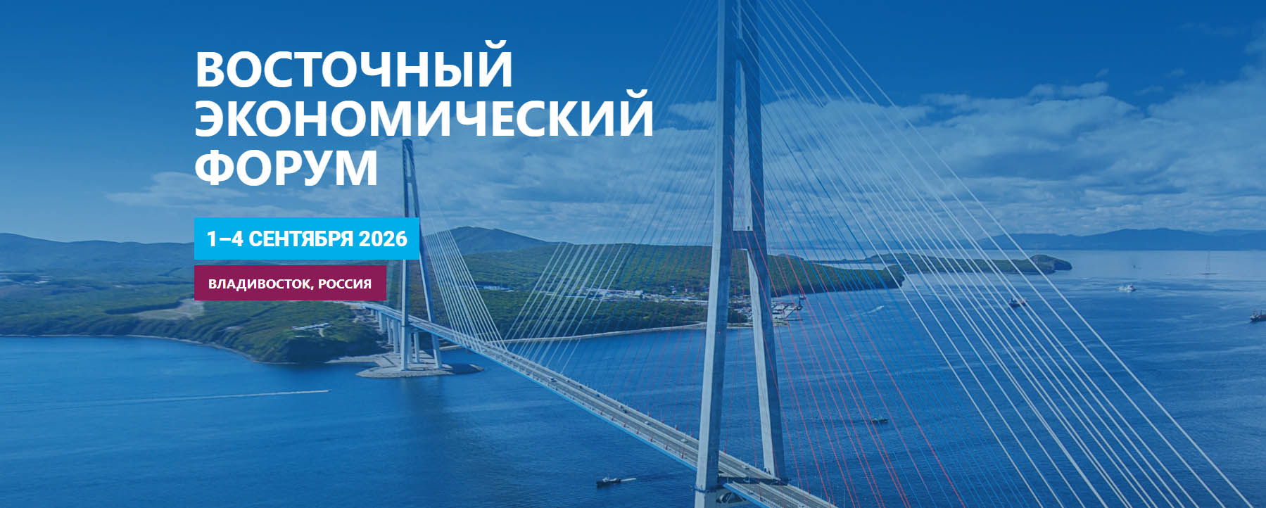 Названы пять ключевых блоков деловой программы Восточного экономического форума - 2026
