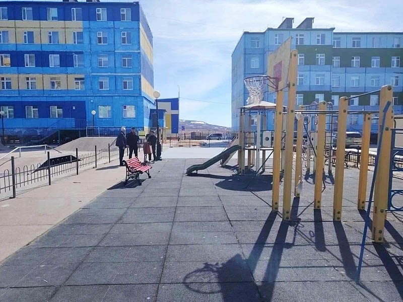 Порядок на детских площадках