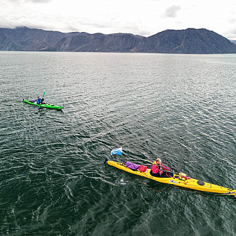 На каяках и байдарках